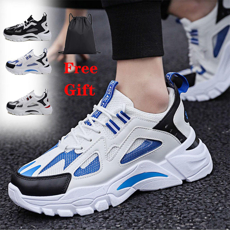 【 ⚡ ส่งจากไทย ⚡ 】 ✨ รองเท้าผู้ชายกีฬารองเท้าวิ่งลําลอง