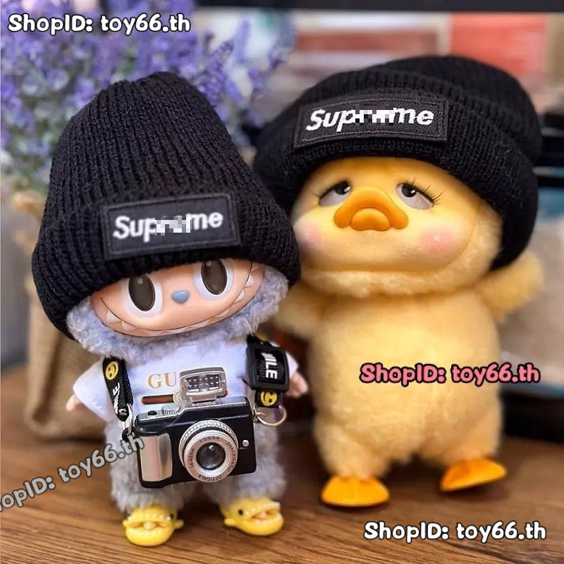 【ไม่รวมตุ๊กตา】[อุปกรณ์เสริม Labubu] Mini Hat labu รองเท้าเสื้อผ้าหมวกตุ๊กตาน่ารักเหมาะสําหรับ 17 ซม.labubu