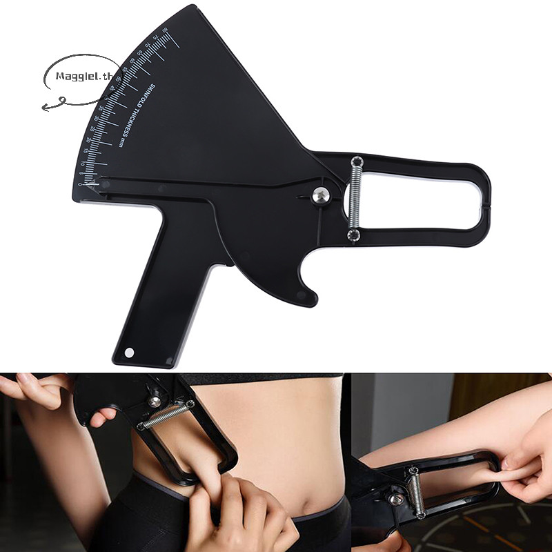 Maggiel 80 มม. Skinfold Caliper Body Fat Caliper เครื่องทดสอบฟิตเนสเครื่องวิเคราะห์เครื่องมือวัดไขมัน TH
