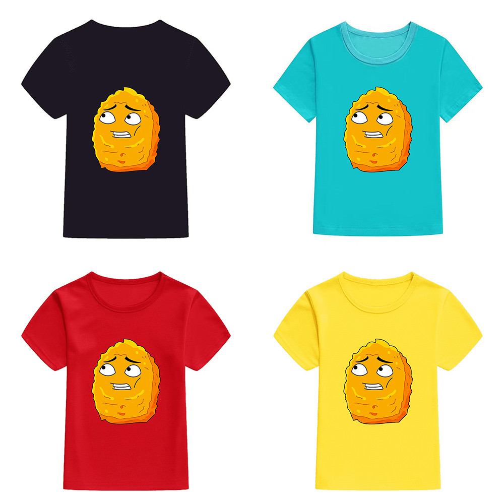 Dingyuan นักเก็ตจาก twiddlefinger เสื้อยืดเสื้อยืดลำลองแขนสั้นหลวม U nisex วัยรุ่น TEE ด้านบน