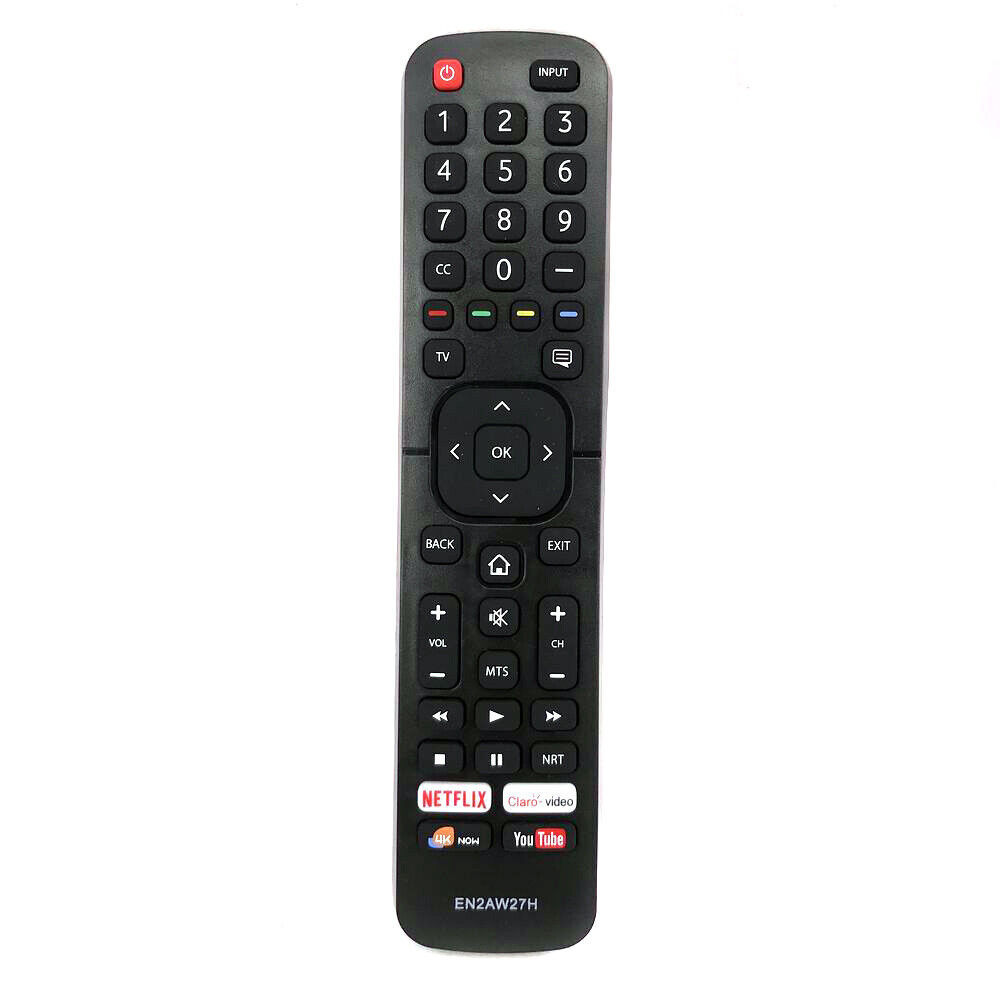 ใหม่ Generic EN2AW27H สําหรับ HISENSE LCD TV รีโมทคอนโทรล NETFLIX YouTube 4K ตอนนี้