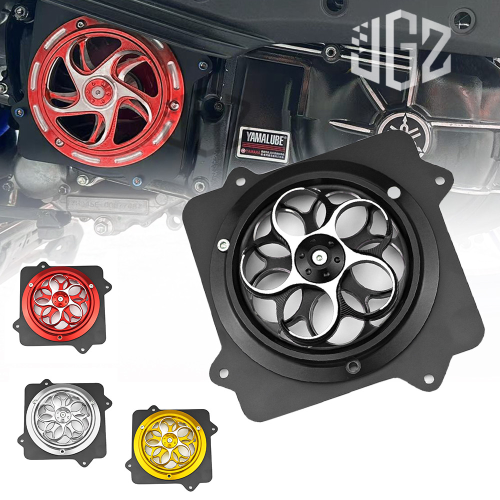 Xmax 300 Spinner ฝาครอบรถจักรยานยนต์ CNC พัดลมกรองอากาศฝาครอบหมุนได้สําหรับ YAMAHA XMAX300 V1 V2 2017-2024
