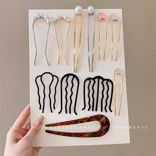 2024 ใหม่ U-รูป Hairpin หญิง Hairpin อุปกรณ์เสริมผม Hairpin ผม Fixing Artifact