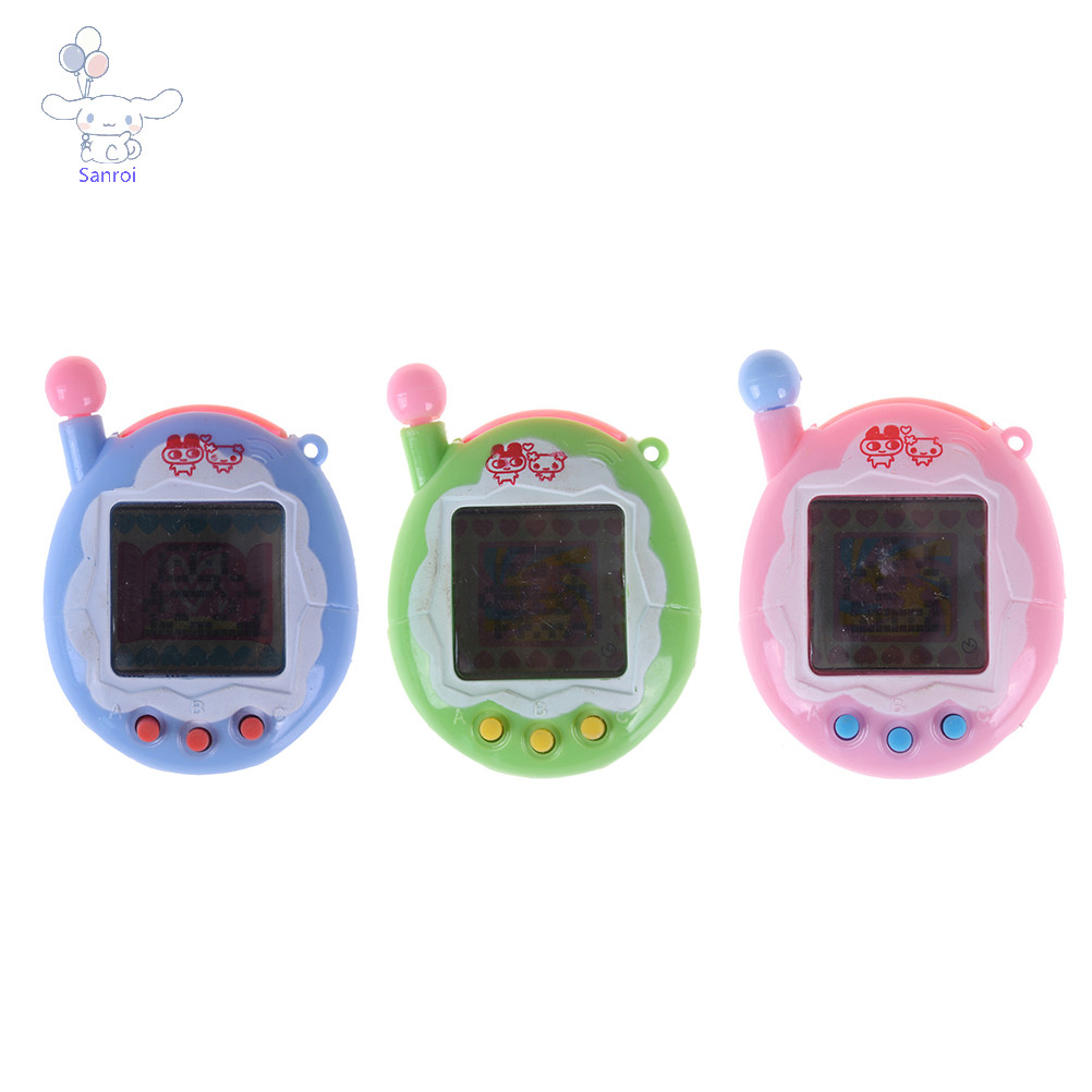[San] Tamagotchi สัตว์เลี้ยงของเล่นเสมือนสัตว์เลี้ยง Nostalgic One เกมร้อนตลกของเล่นเพื่อการศึกษาของขวัญ 2017 ใหม่ Tamagotchi สัตว์เลี้ยงของเล่นเสมือนสัตว์เลี้ยง Nostalgic One เกมร้อนตลกของเล่นเพื่อการศึกษา คิว