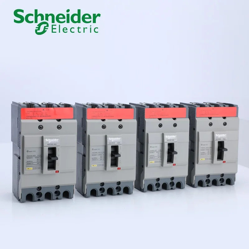 100% ใหม่และต้นฉบับ Schneider ไฟฟ้า Molded-Case Circuit Breakers สวิทช์ MCCB NSC60E 3P 4P 15A 20A 25