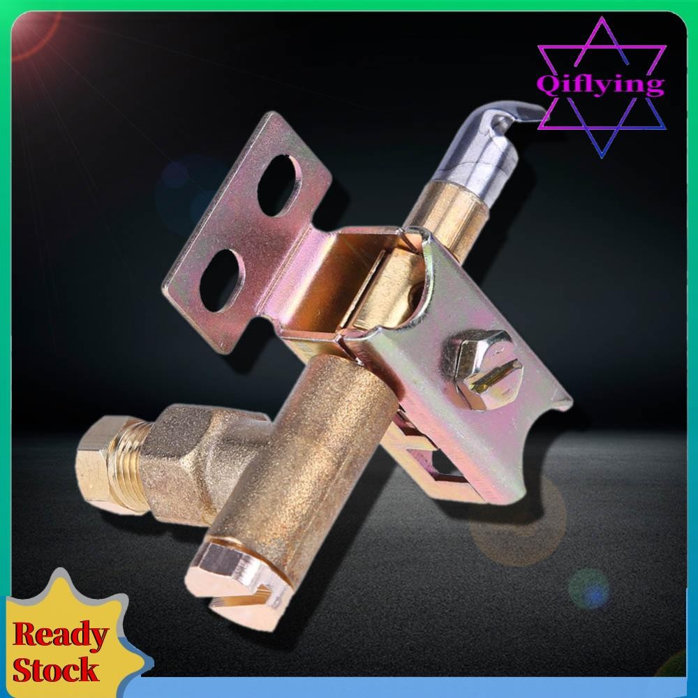 Pilot Burner One Way Flame 2 Hole Bracket Universal MultiUse มีธรรมชาติหรือแก๊ส ราคา ถูกที่สุด ดีลบีเคเค แกลเลอรีภาพที่ 2