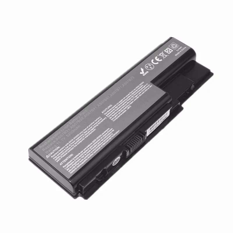 Juyaning 5200mAh แบตเตอรี่แล็ปท็อป For acer Aspire 5739 5910G 5920 5920G 5930 5930G 5935 6530 6530G 