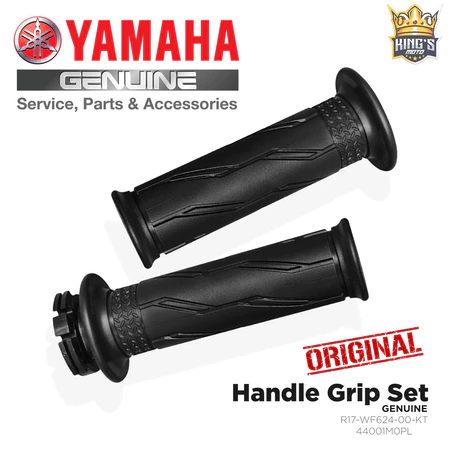 ปลอกแฮนด์สําหรับ YAMAHA ของแท้ THROTTLE PIPE WITH HANDLE GRIP NMAX / AEROX / MIO I 125 / SPORTY / FINO / MIO SOUL (1SET)