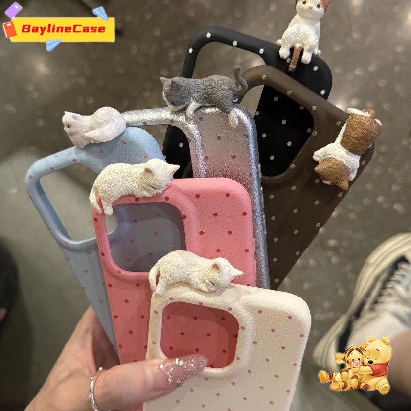 ซื้อ ขายร้อนน่ารัก Kitty Catหนังเคสโทรศัพท์สําหรับiPhone 16 15 14 13 12 11 Pro Max X Xr Xs Max 8 7 Plus SE2020 Insซิลิโคนอ่อนนุ่มคลุมทั้งหมดกันกระแทกเคสป้องกัน