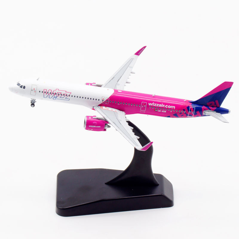 Jc Wings 1: 400 Hungary Wings Airlines A321NEO A6-WZB โมเดลเครื่องบินโลหะผสม