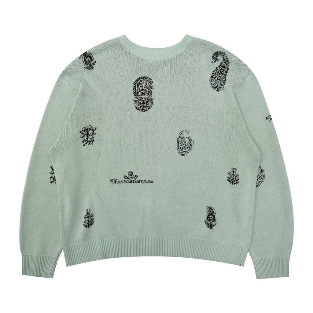 Reona Light Blue Thanksinsomnia Sweater