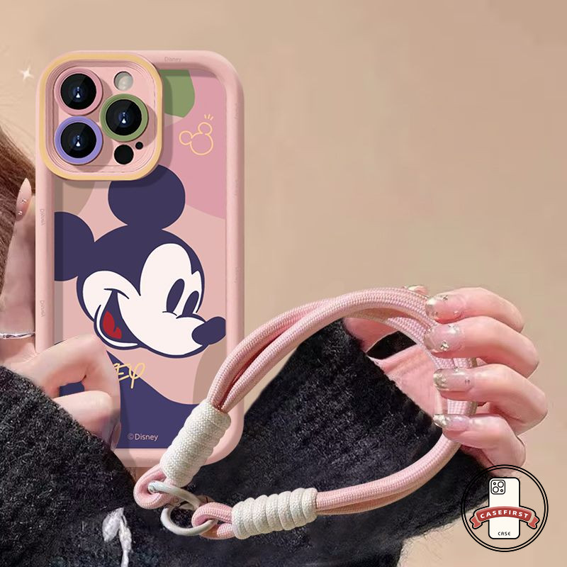 การ์ตูนน่ารักมิกกี้เมาส์เคสคู่เข้ากันได้กับ IPhone XR 11 15 13 14 12 Pro Max 7Plus 14 8 6 6s Plus X XS Max SE 2020