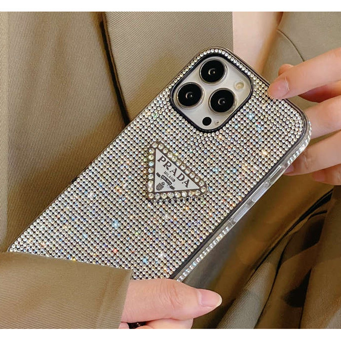 หรูหราแฟชั่น Rhinestone สําหรับ iPhone 16 Pro Max x xs xr Max 11 12 13 14 15 Pro Max 16 Pro เคสกันกระแทก