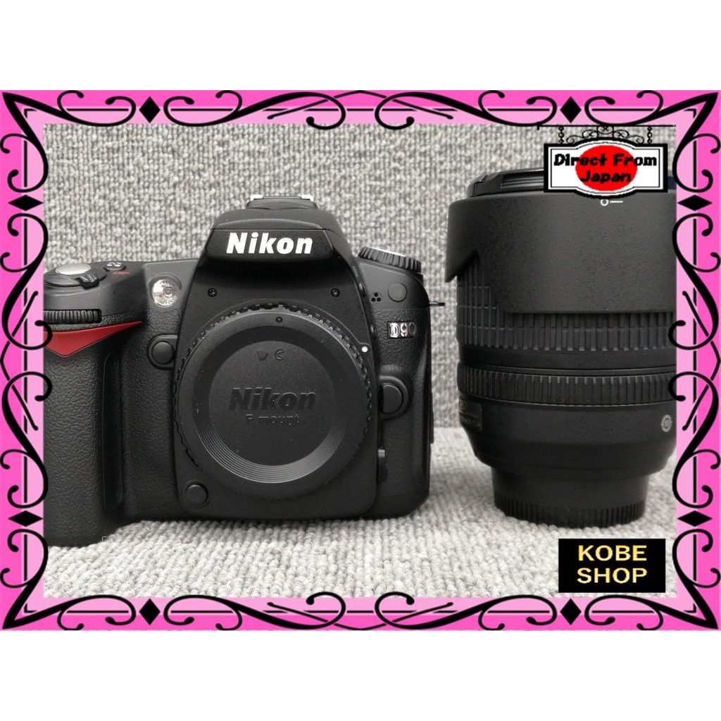 【ส่งตรงจากญี่ปุ่น】 NIKON D90 18-105 มม. ชุดเลนส์กล้องดิจิตอล SLR 【สินค้ามือสอง】