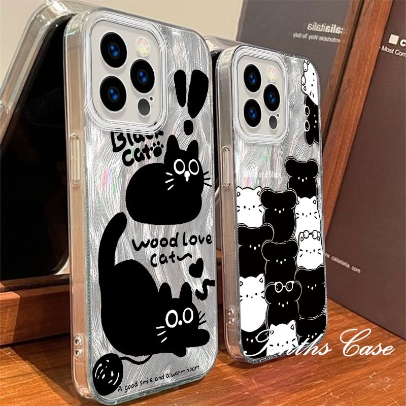 สําหรับoppo A3X A60 A79 A18 A38 A58 A78 A17k A57 A77s A76 A16s A15s A16k A5s A9 A94 A54 A53 A93 A93 A95 เล็กๆน้อยๆกรณีขนนกน่ารัก