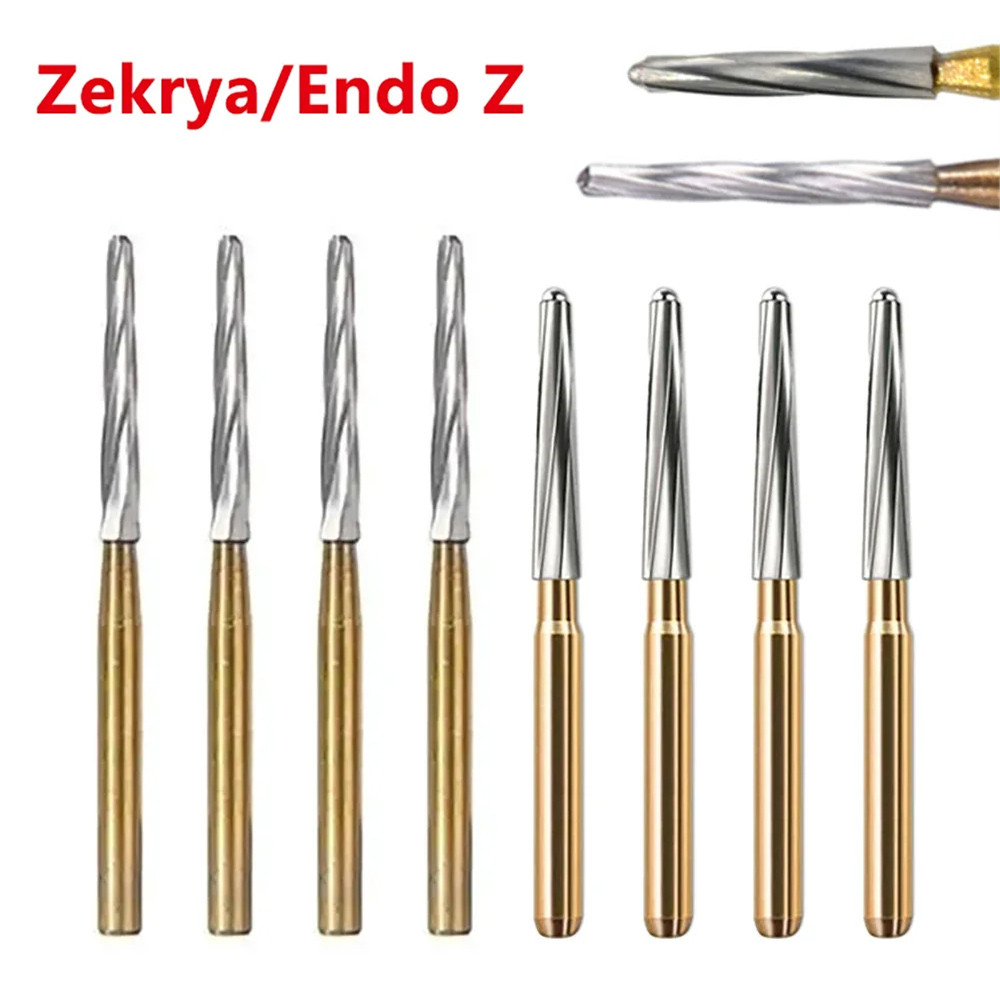 Fg Zekrya คาร์ไบด์ทังสเตนกระดูกเครื่องตัด Burs ทันตกรรมเจาะ Endo Z ฟันสกัด Burs สําหรับ Handpiece ความเร็วสูง 21 มม.25 มม.28 มม.31 มม.