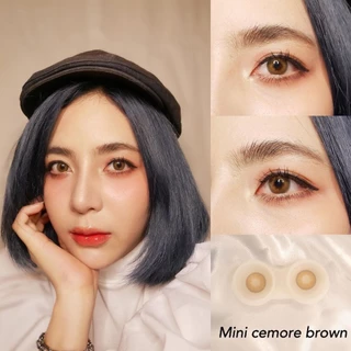 คอนแทคเลนส์[มินิ] Mini Cemore Brown / Gray (Kitty Kawaii) ☁️ มี อย.ไทย