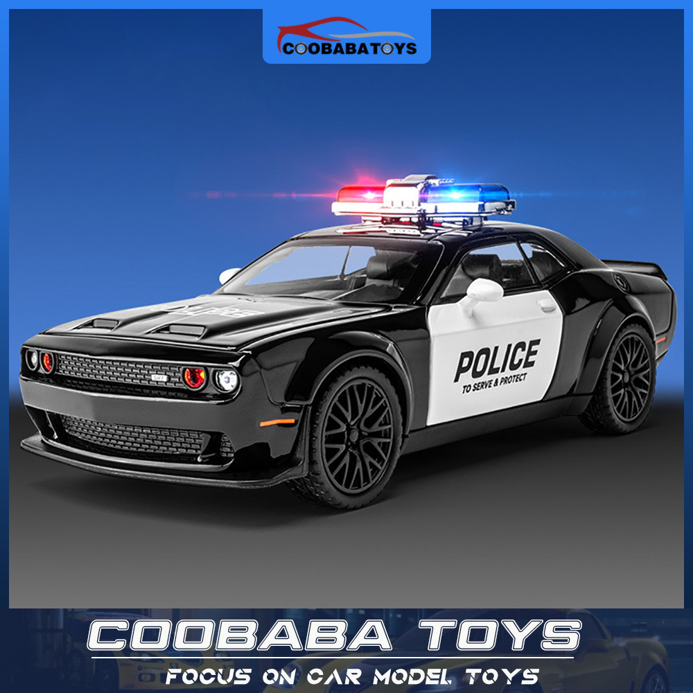 CBB 1:32 HellCat รถตํารวจโลหะผสมโมเดลรถDiecastของเล่นเด็กเด็กชายผู้ใหญ่คอลเลกชันFast Shipping