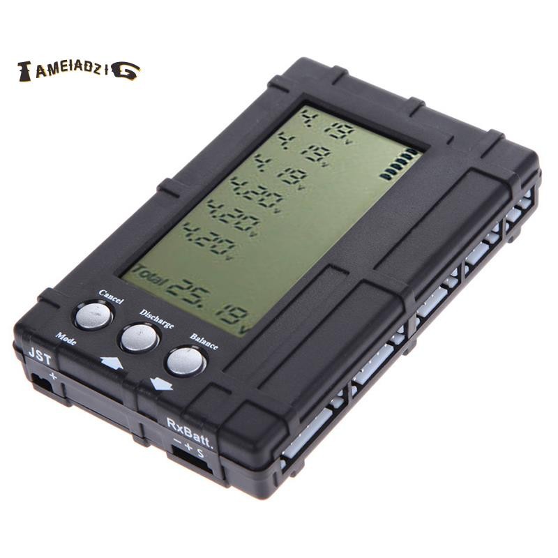 3 in 1 LCD RC Battery Discharger Balancer Meter Tester สําหรับ 2-6S Lipo Li-Fe แบตเตอรี่เครื่องวัดแรงดันไฟฟ้า