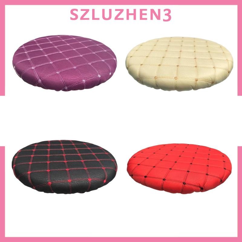 [Szluzhen3] ผ้าคลุมเก้าอี้ทรงกลมตัวป้องกันเก้าอี้ที่ทันสมัยสําหรับเก้าอี้ห้องรับประทานอาหารสํานักงาน