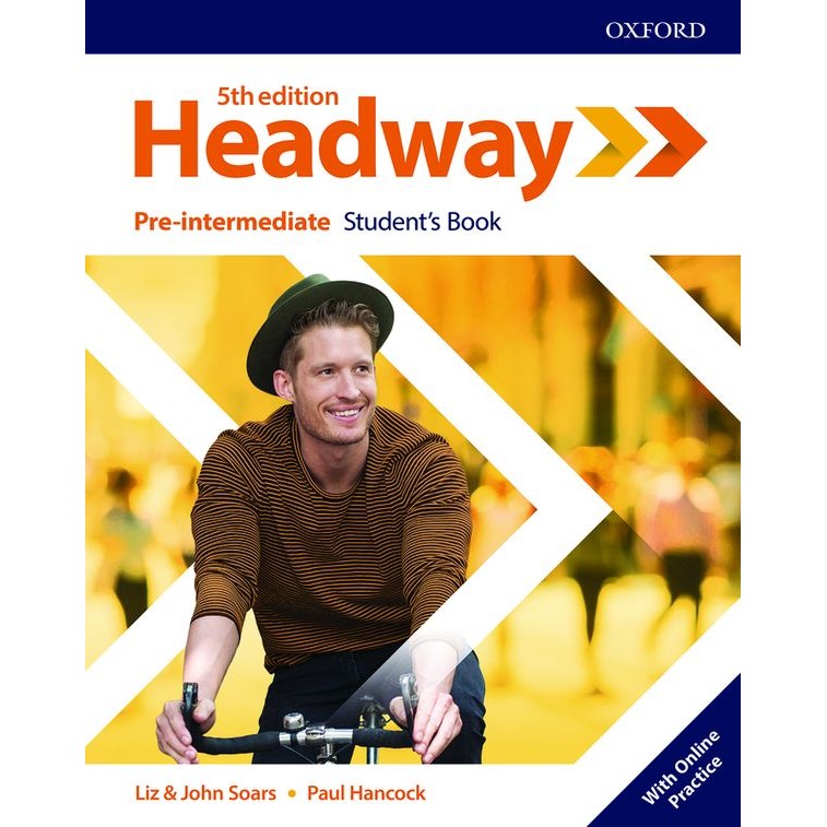 Bundanjai (หนังสือ) Headway 5th ED Pre-intermediate : Student's Book with Online Practice (P)