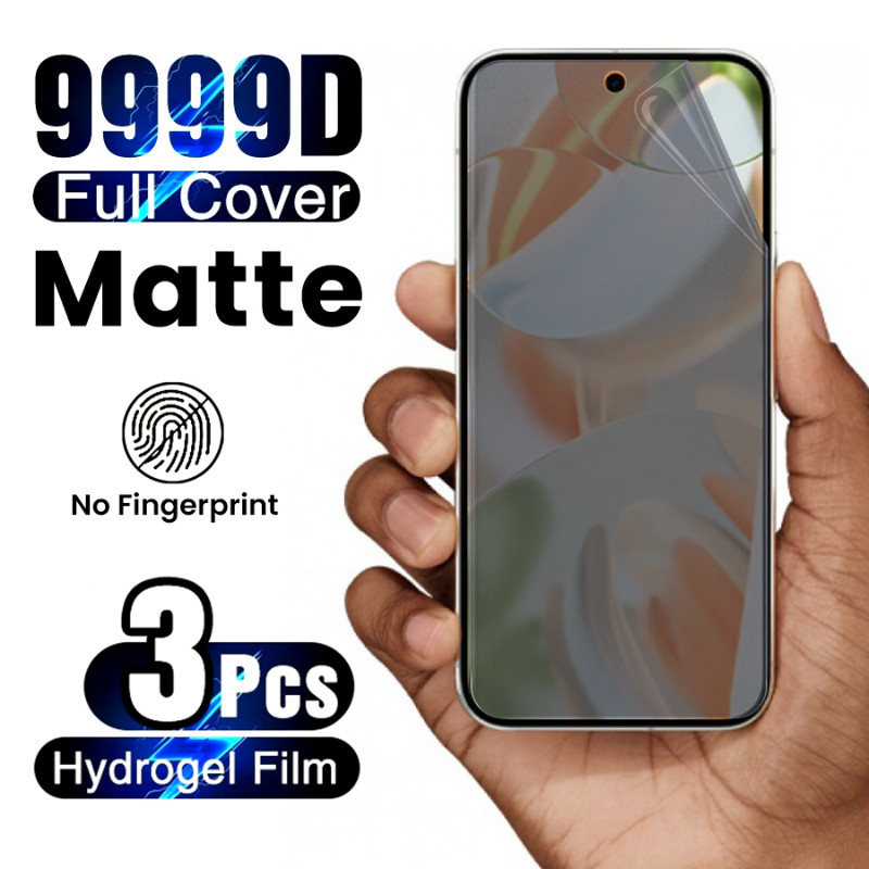 1-3 ชิ้น 999D Full Cover Matte Frosted Soft Hydrogel ฟิล์มสําหรับ Coolpad Cool 30 Play 20 Pro Plus 3