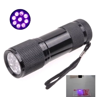 มินิไฟ LED UV หลอดไฟ LED UV เครื่องเป่าเล็บสำหรับเล็บเจล 9 ไฟฉาย LED แบบพกพาเครื่องเป่าเล็บเครื่องมือทำเล็บ UV Light
