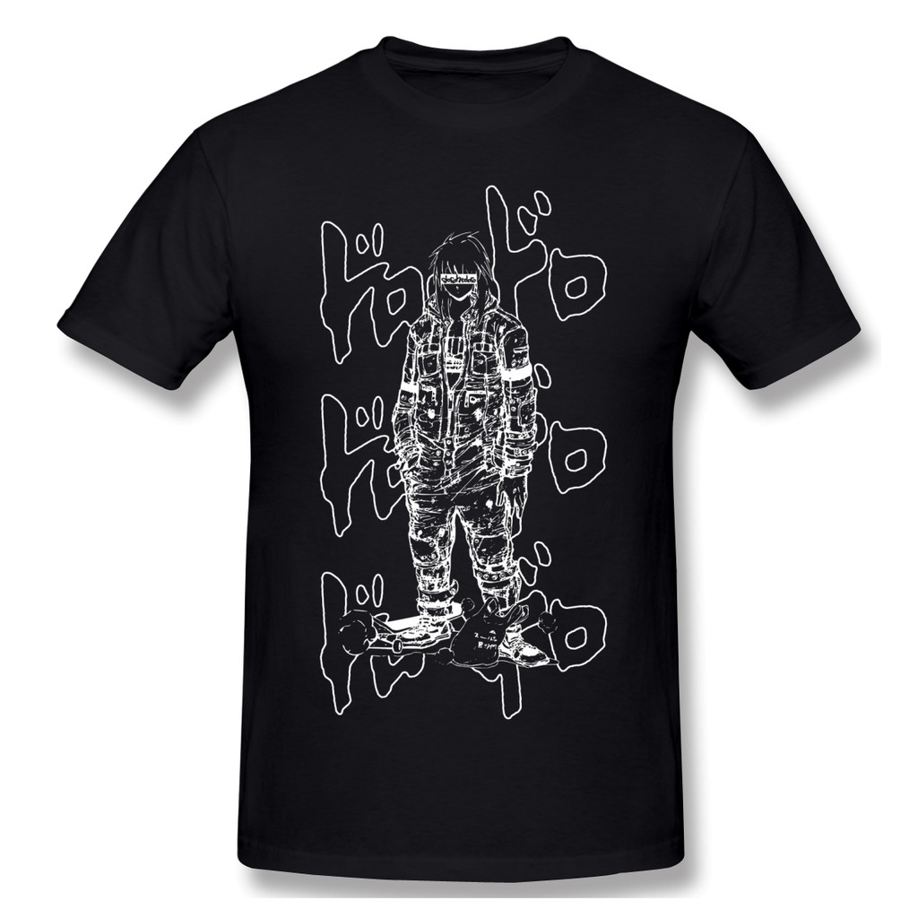 Dorohedoro Nikaido พิมพ์ผ้าฝ้ายตลก T เสื้อ Dorohedoro ผู้ชายแฟชั่น Streetwear