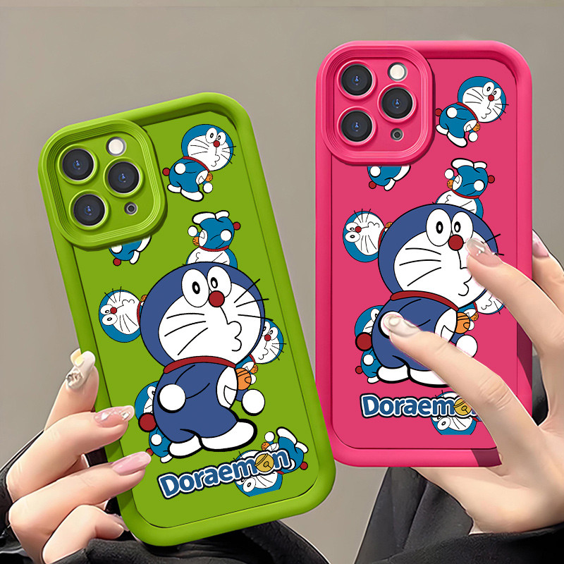 เคส Vivo Y17s Y27s V29 5G V29E V27 PRO V27E Y27 4G Y72 5G Y52 Y78 5G Y81 Y81S Y81i 1907 V11i Y011Y Doraemon Luxury Macaron Candy Color soft Cover phone Case