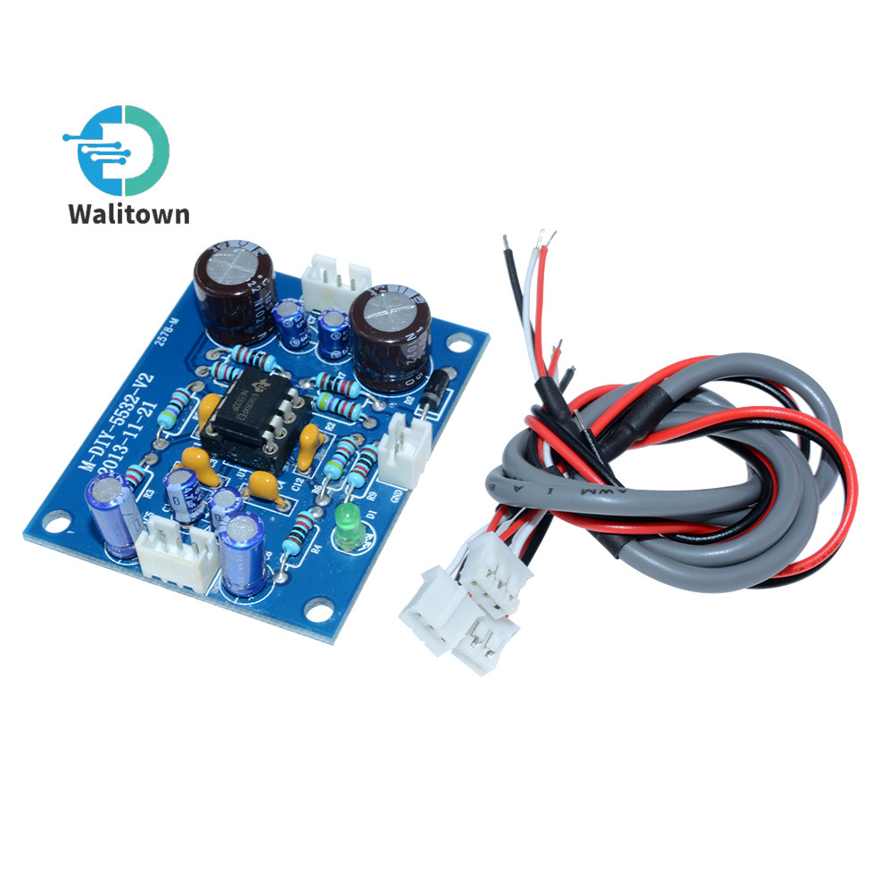 Ne5532 OP-AMP บอร์ดขยายสัญญาณไฮไฟ