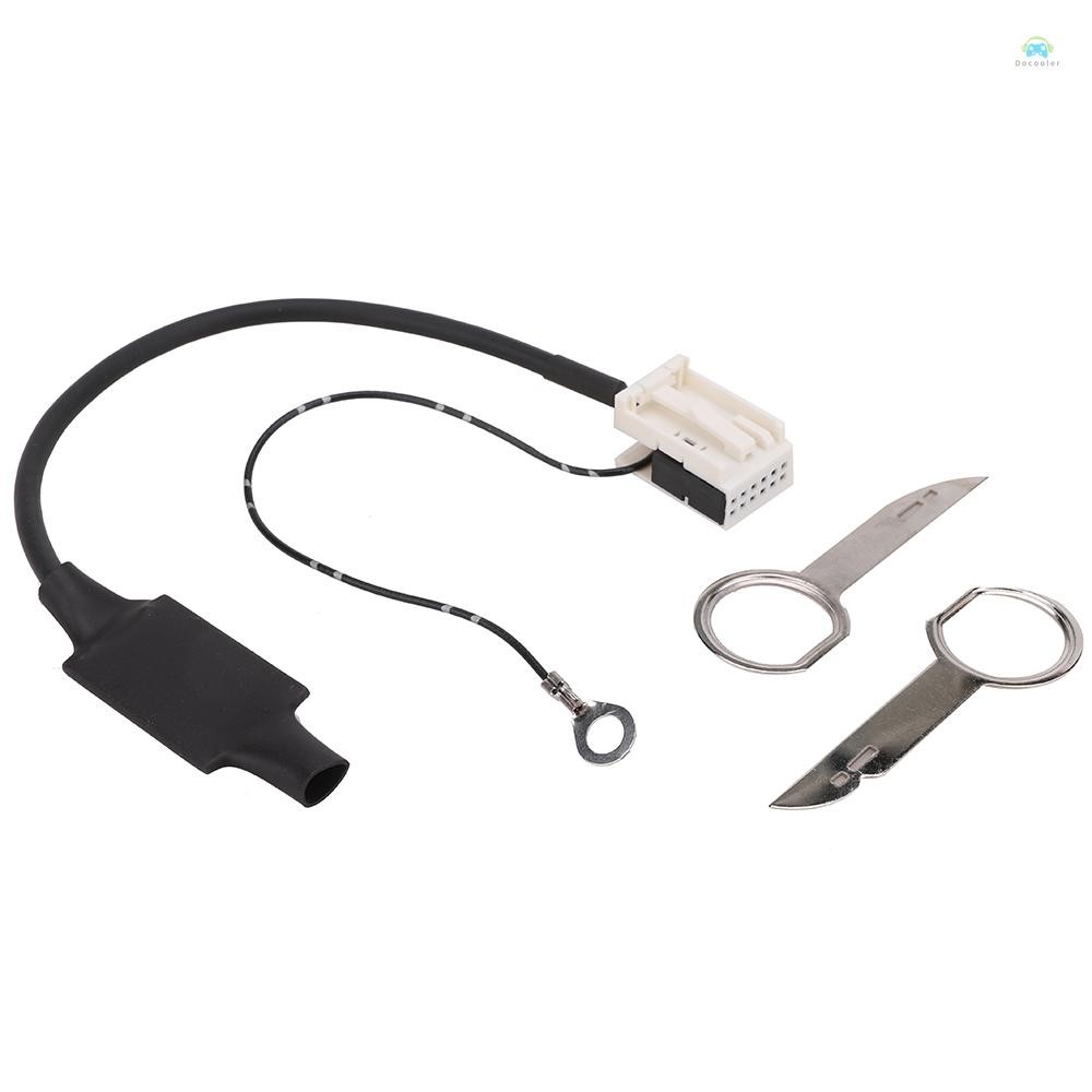 Yb รถ Aux Music BT AdapterCar Aux Music BT อะแดปเตอร์สําหรับ AUDI A3 8P RS3 A4 B7 TT 8J คอนเสิร์ต Ch