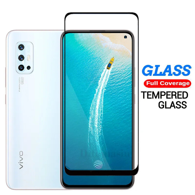 กระจกนิรภัยสําหรับ Vivo V19 Neo V17 Pro V15 V20 Pro V7 Plus V9 V5 V20SE ป้องกันหน้าจอเลนส์ฟิล์มแก้ว