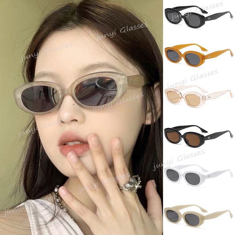 Millennial Spice สาวไม่สม่ําเสมอกรอบเล็กแว่นตากันแดดสําหรับผู้หญิง Y2k Retro Premium ยุโรปและอเมริกา Shade สําหรับผู้หญิง UV Protection ความงาม Shades สําหรับชายผ