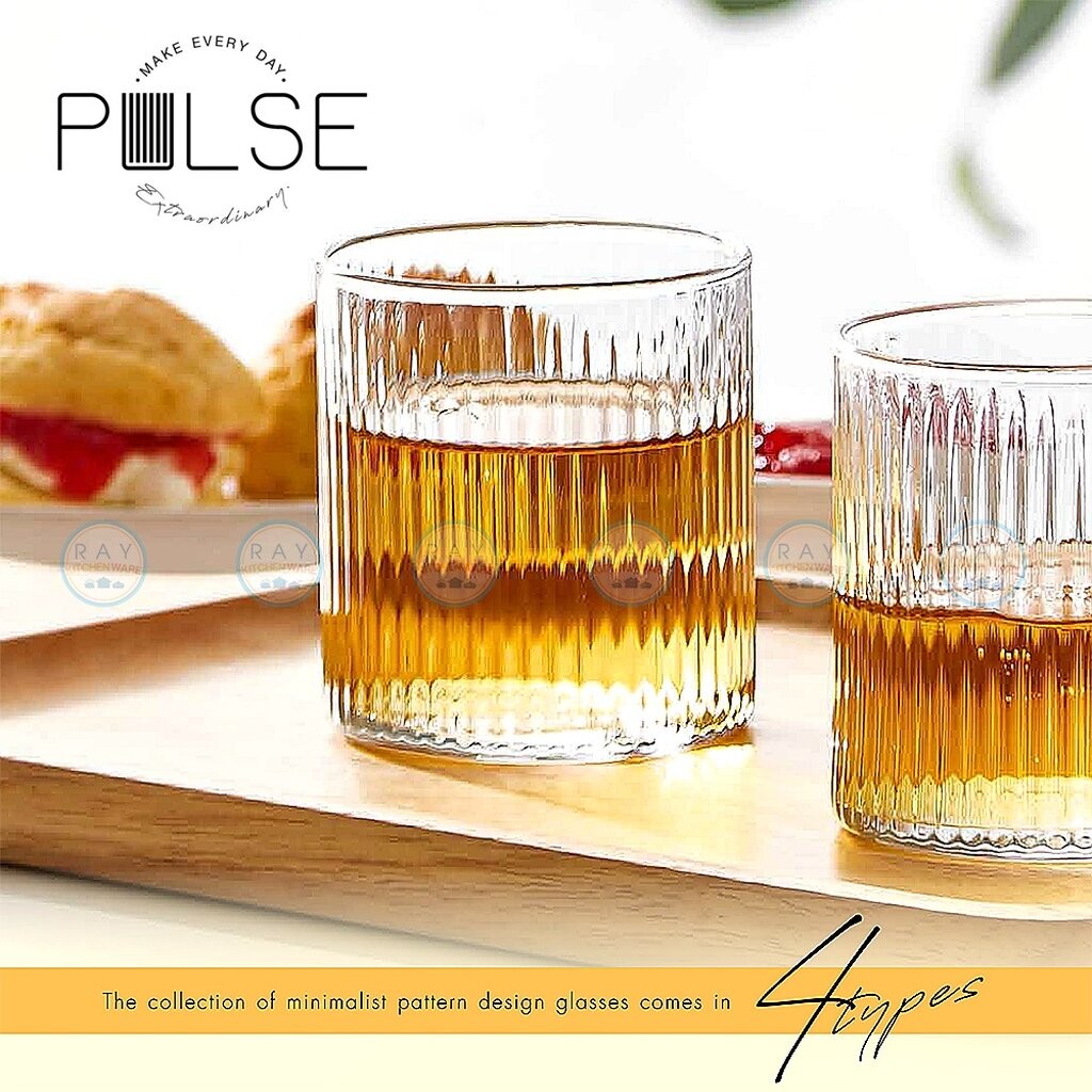Ocean แก้วน้ำ 235 ml(6ใบ) Pulse Rock B24608 โอเชียน รูปที่ 4