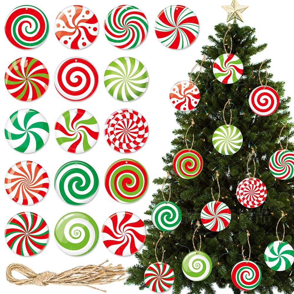 จี้กระดาษคริสต์มาส Merry Christmas Decor สําหรับ Home Navidad Noel ต้นคริสต์มาสแขวนเครื่องประดับสวัสดีปีใหม่ 2025 ของขวัญ