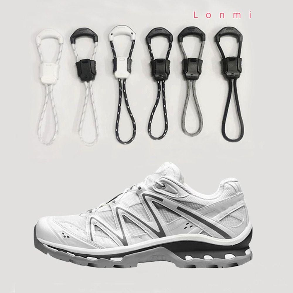 Lonmi Quick lace Kit, Casual Fabric Round Tennis laces, Soft Colourful No tie เชือกรองเท้ารองเท้าผ้าใบ