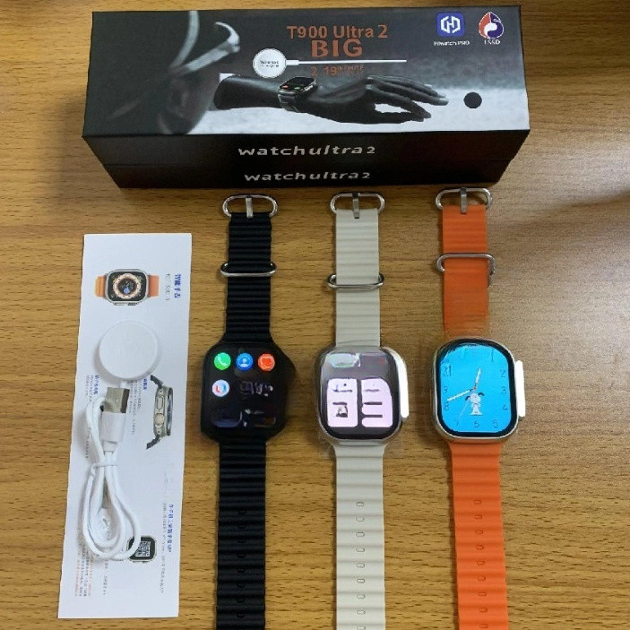 จัดส่งในพื้นที่T900 Ultra 2 Smart Watch Series Ultra Bluetooth Call IP67 กันน้ํา 49 มม.สําหรับเล่นเก