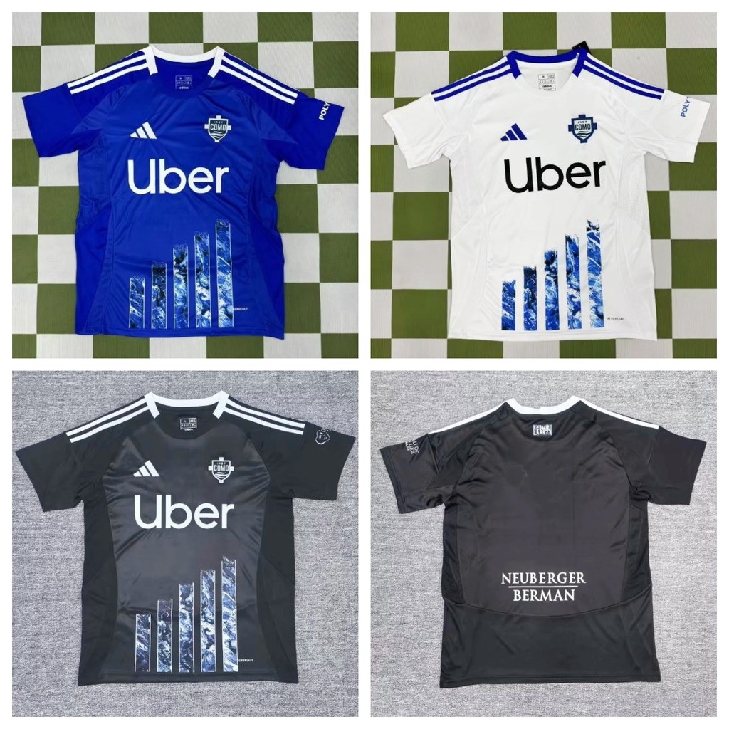 แฟนๆ 24-25 Cuomo Home Away เสื้อฟุตบอลผู้ชายคุณภาพสูง S-2XL