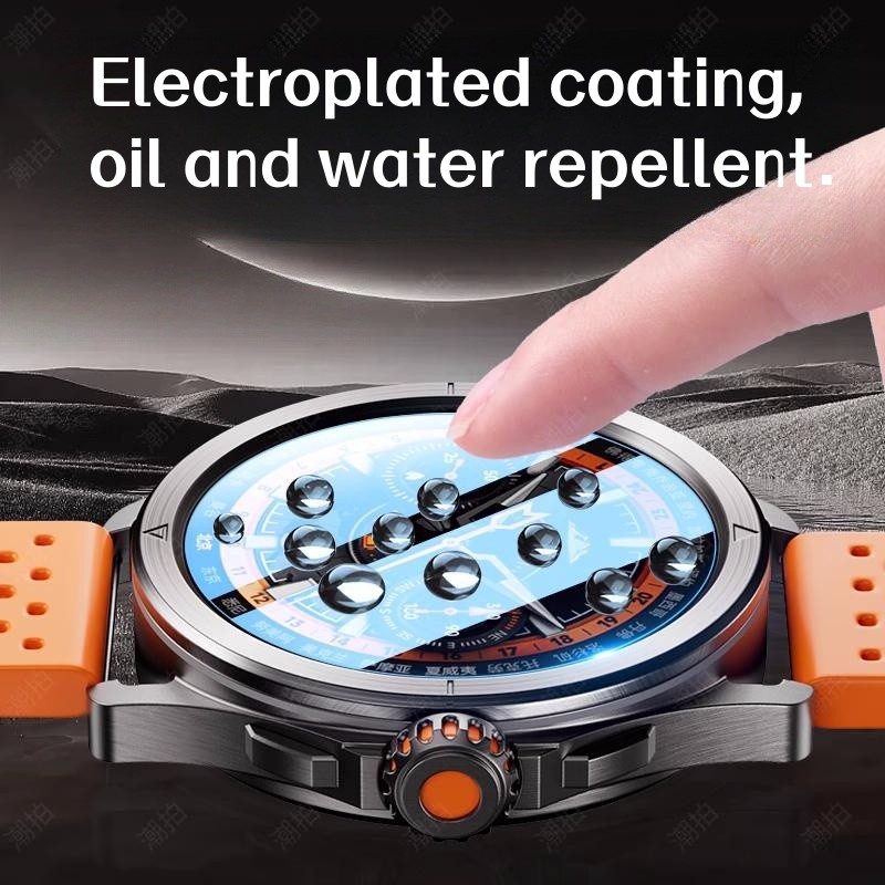 สําหรับ Xiaomi Watch S3/Watch S4 sport Screen Protector One-Click Full กาวฟิล์มสําหรับ Xiaomi Watch S4sport กระจกนิรภัยสําหรับ Xiaomi S3 ฟิล์ม ราคา ถูกที่สุด ดีลบีเคเค แกลเลอรีภาพที่ 4