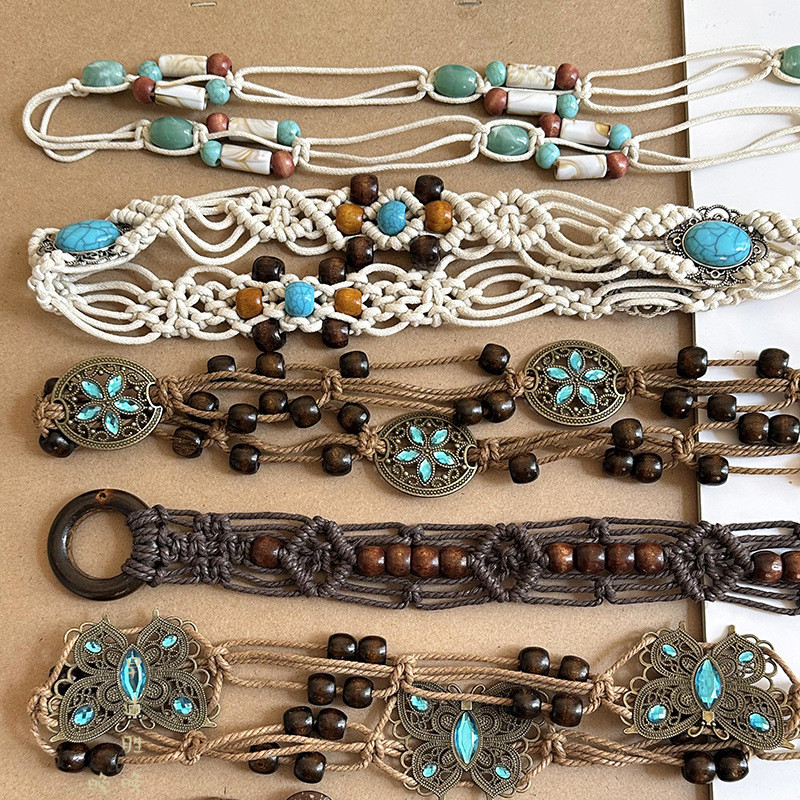 COD-ส่งเร็วจากไทย🎀เข็มขัดโบฮีเมียย้อนยุค เข้ากับทุกการแต่งกาย ผู้หญิงที่ 2025ใหม่-Tender - รูปที่ 7