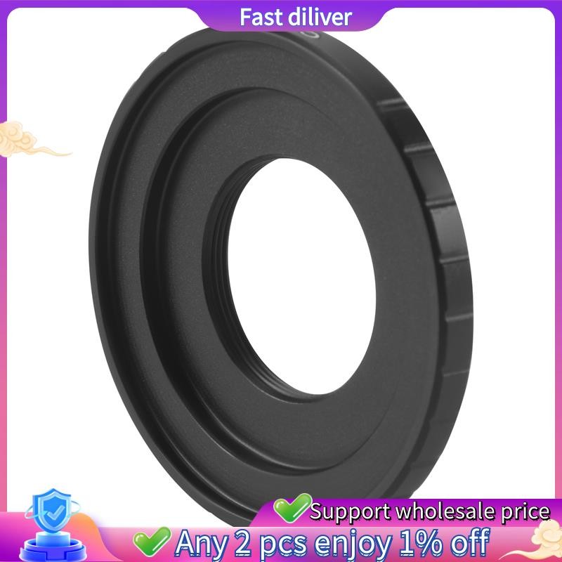 สีดํา 16 มม.C-Mount Cine เลนส์ภาพยนตร์สําหรับ 1 Mount J1 V1 J2 V2 J3 V3 J4 กล้องเลนส์อะแดปเตอร์แหวน 