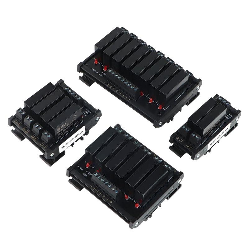 Solid State Relay 4P-GF5DA Rail รีเลย์โมดูล Non-Contact DC Control DC DD 2P 6P 8P