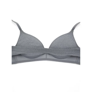 Sabina Twenty Five Level 2 เสื้อชั้นใน ไร้โครง รหัส SBQ23008SD - สีเทาเข้ม