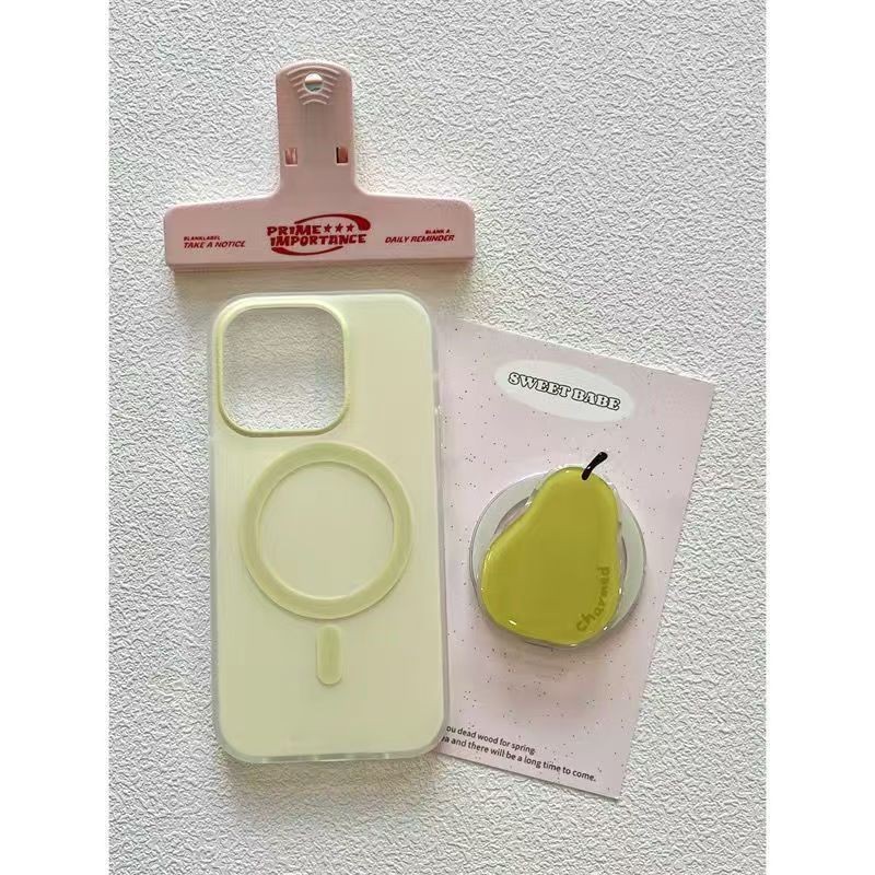 วงเล็บแม่เหล็ก Apple สีเขียวเหมาะสําหรับ iPhone15PROMAX เคสโทรศัพท์ Apple 15/14 ผู้หญิง 13/11 ราคา ถูกที่สุด ดีลบีเคเค แกลเลอรีภาพที่ 2