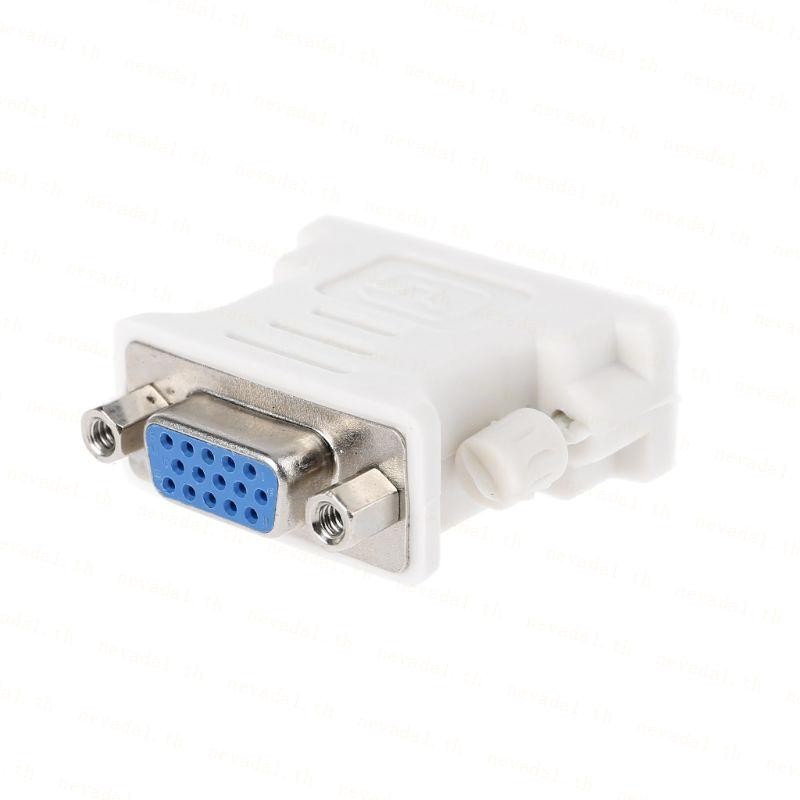 ʚɞ Ne ʚɞ DVI D to VGA Adapter Male to VGA 15Pin Female Adapter Converter for Computer