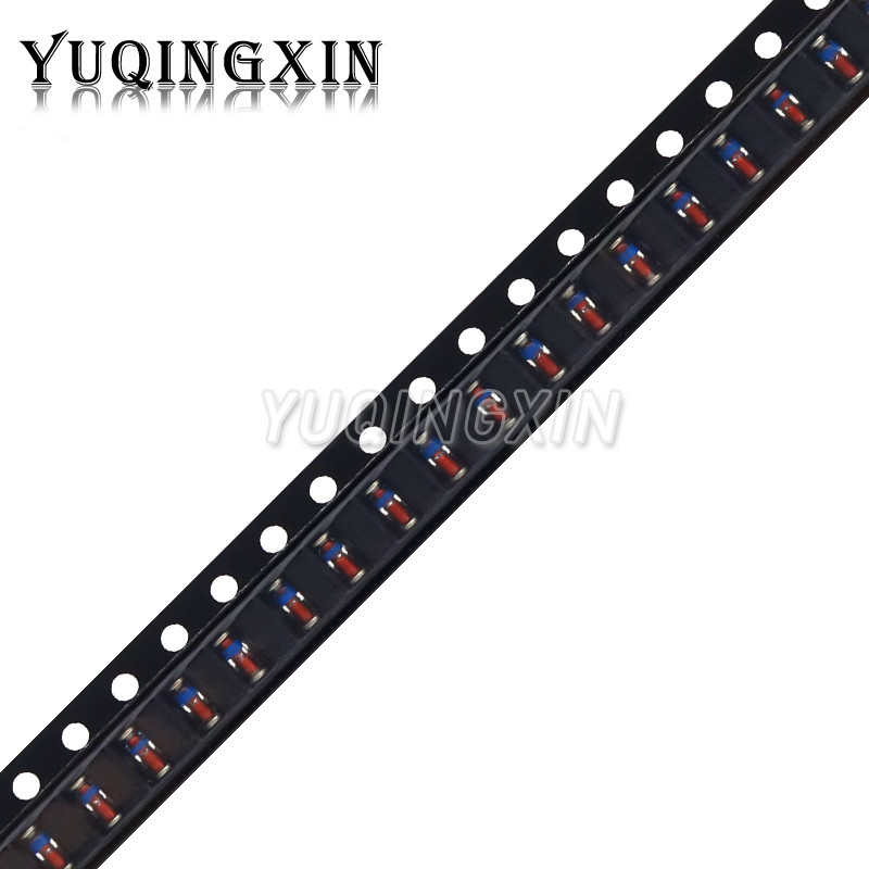 100pcs 1/2W Zener Diode SMD MiniMELF ZMM 2V 2V2 3V 3V3 3V9 4V7 5V1 7V5 10V 12V 15V 18V 24V 27V 30V 3