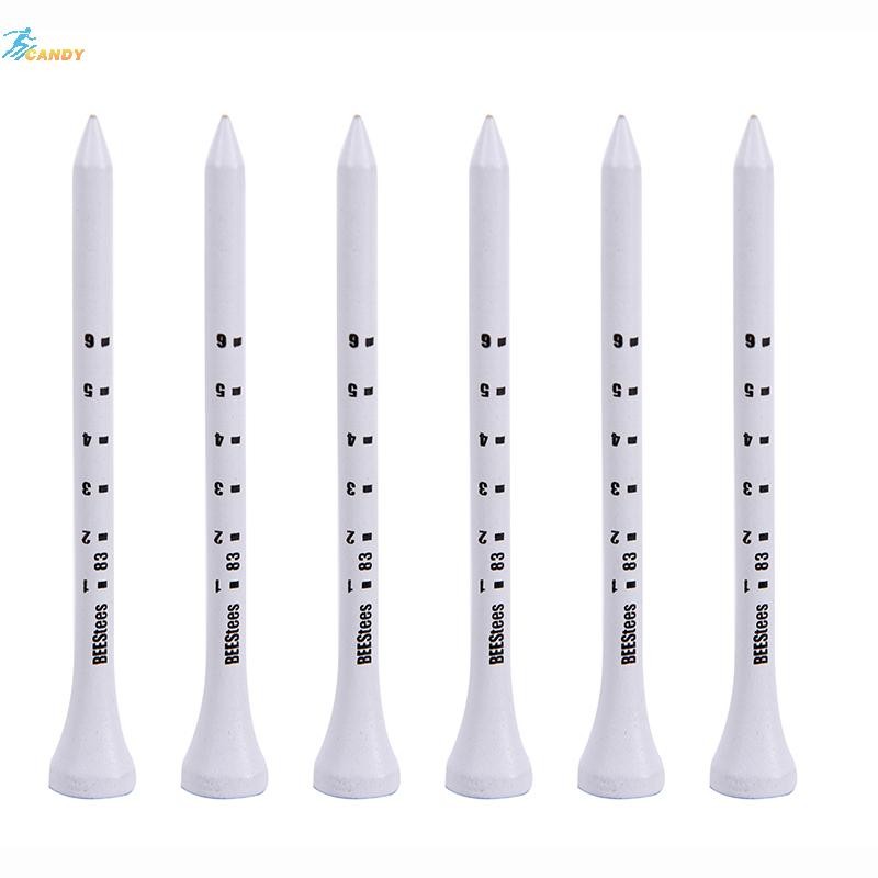 NDY 50PCS Professional Golf Tees สีขาว 83 มม.