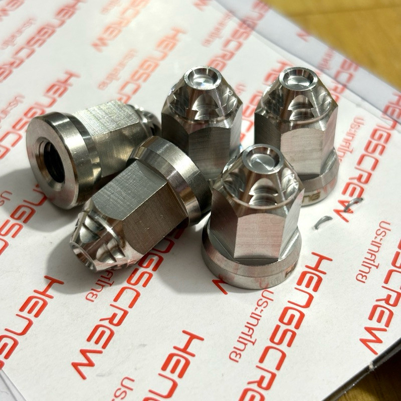 น็อตสแตนเลส น็อตตัวเมียหัวปิด #12#14#17#19 หัวV2H