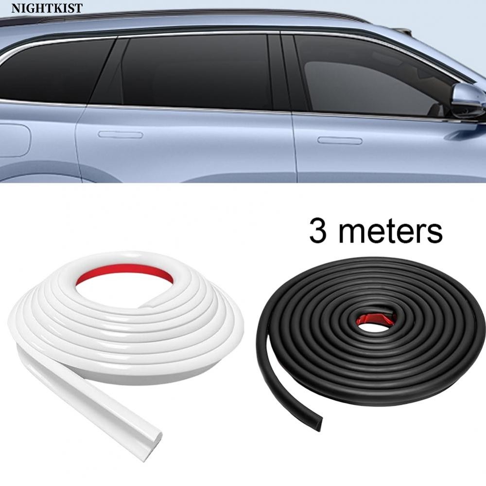 RV Rain Gutter 1/2" Height Drip Rail PVC Rain Strip Roof J Shape Rain Gutter