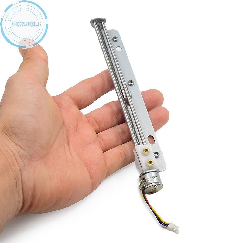 Xo94ol 123mm Linear Actuator Micro 15mm Linear Stepping Motor พร้อม Nut Two-phase Four-wire Stepper 